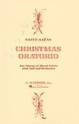 Christmas Oratorio SATB Choral Score cover